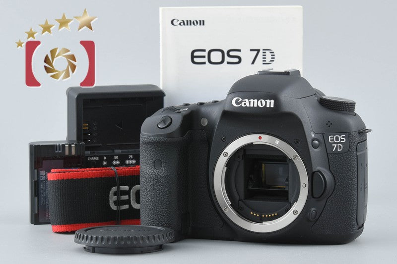 "Shutter count 491" Canon EOS 7D 18.0 MP Digital SLR Camera Body