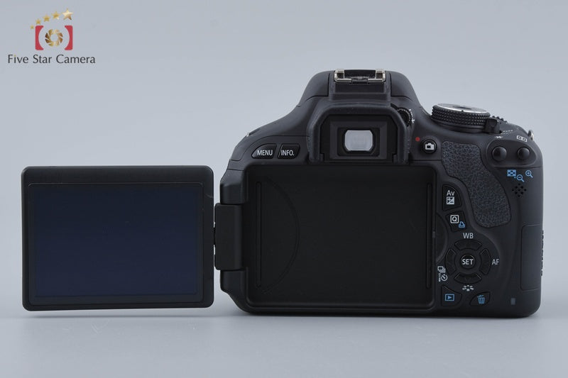 Canon EOS Kiss X5 / Rebel T3i / 600D 18.0 MP 18-55 55-250 Lenses