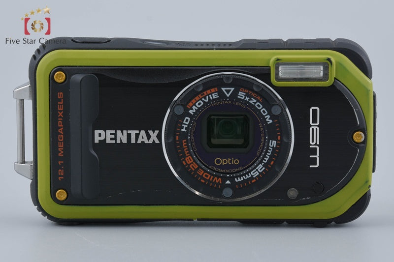 Pentax Optio W90 Pistachio Green 12.1 MP Digital Camera