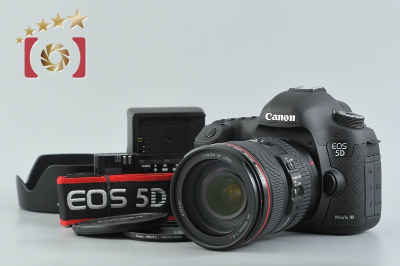 "Count 370" Canon EOS 5D Mark III 22.3 MP DSLR Camera 24-105 Lens