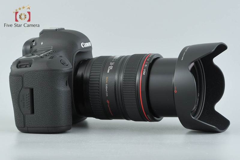 "Count 370" Canon EOS 5D Mark III 22.3 MP DSLR Camera 24-105 Lens