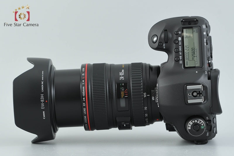 "Count 370" Canon EOS 5D Mark III 22.3 MP DSLR Camera 24-105 Lens
