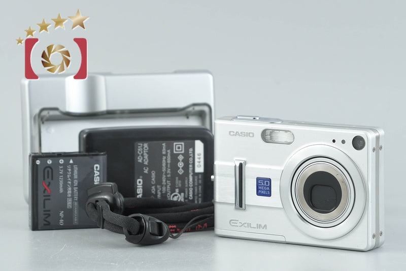 Casio EXILIM EX-Z55 Silver 5.0 MP Digital Camera