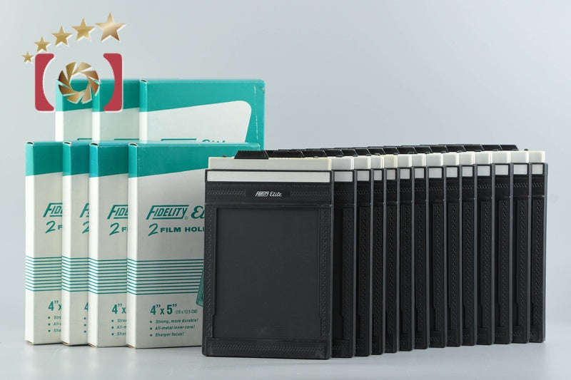 FIDELITY ELITE 4x5 Cut Film Holder 2 Pieces x7 w/ Box