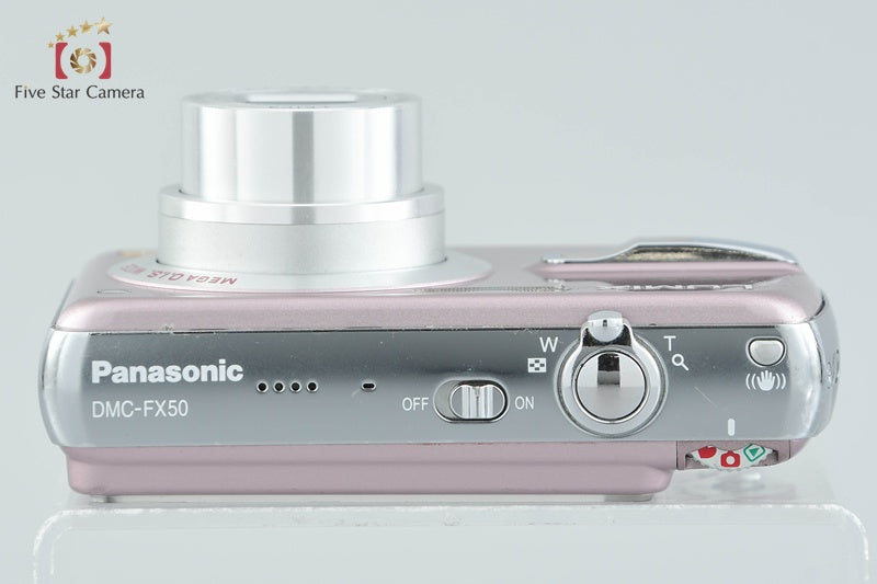 Panasonic LUMIX DMC-FX50 7.2 MP Misty Pink Digital Camera
