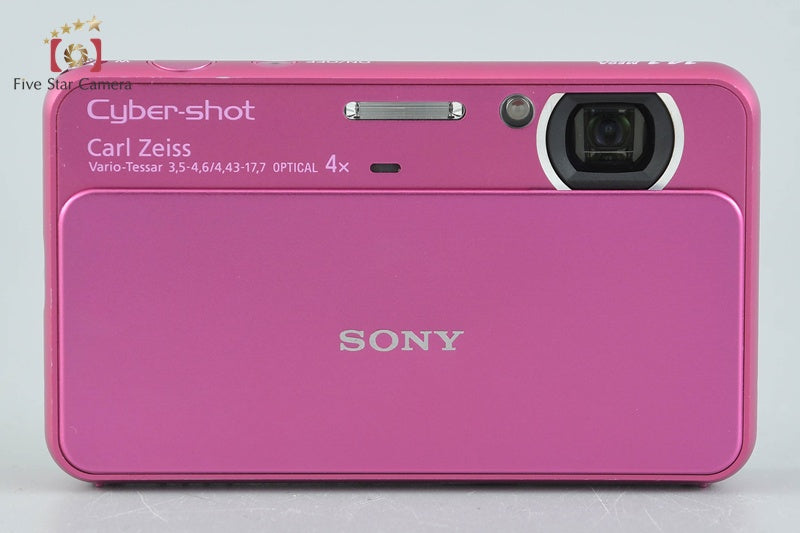 Sony Cyber-Shot DSC-T99 Pink 14.1 MP Digital Camera International Model