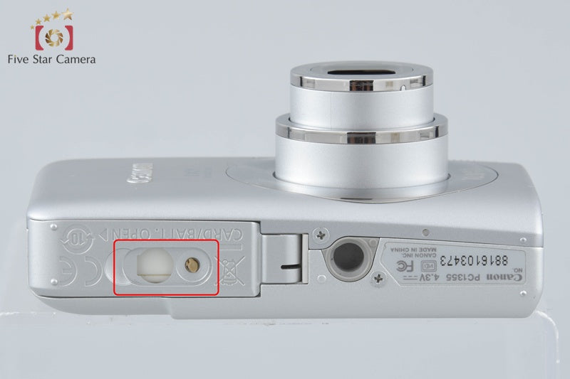Canon IXY Digital 110 IS Silver 10.0 MP Digital Camera