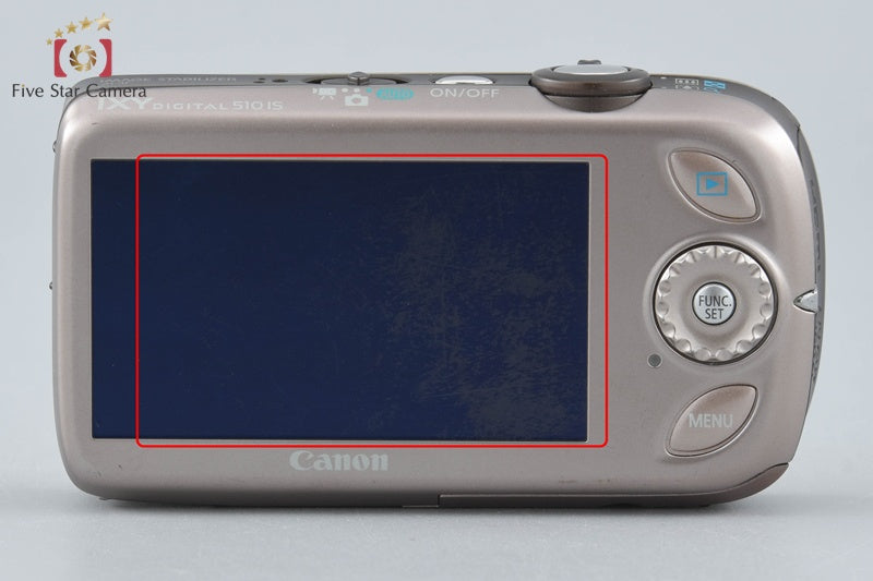 Canon IXY Digital 510 IS Gold 12.1 MP Digital Camera