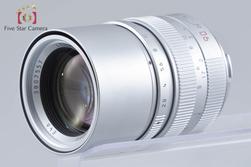 Leica ELMARIT-M 90mm f/2.8 2nd E46 Silver Leica M Mount