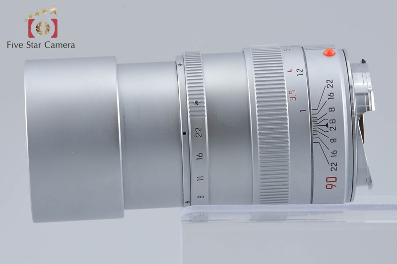 Leica ELMARIT-M 90mm f/2.8 2nd E46 Silver Leica M Mount