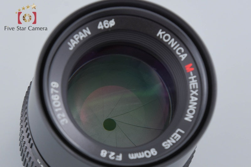 Konica M-HEXANON 90mm f/2.8 Leica M Mount Lens