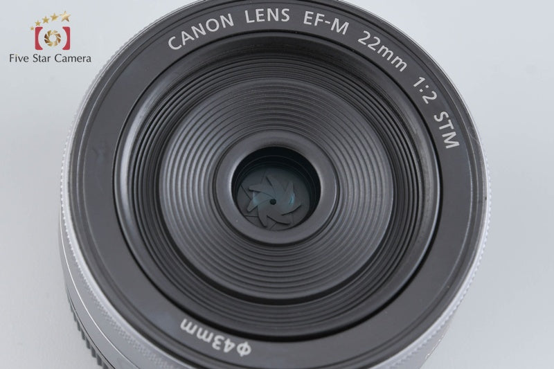 Canon EF-M 22mm f/2 STM Silver