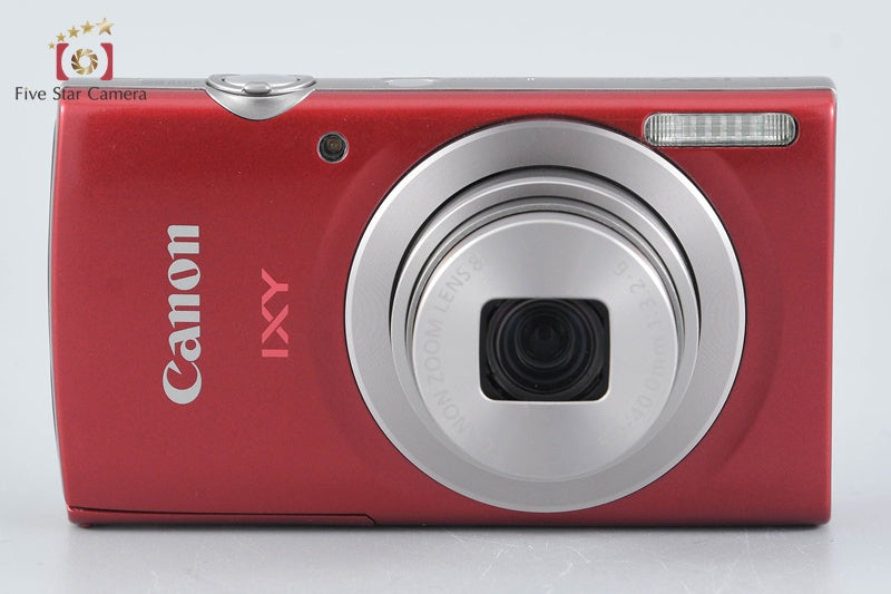 Canon IXY 200 Red 20.0 MP Digital Camera w/ Box