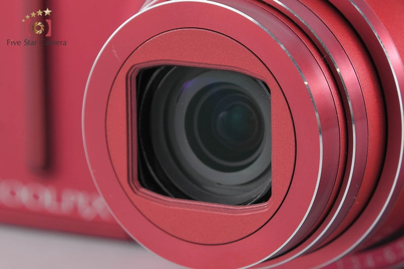 Nikon COOLPIX S9500 Velvet Red 18.1 MP Digital Camera