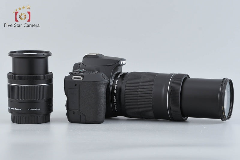 Canon EOS Kiss X10 / Rebel SL3 / 250D / 200DII 24.1MP 18-55 55-250 Lenses w/ Box
