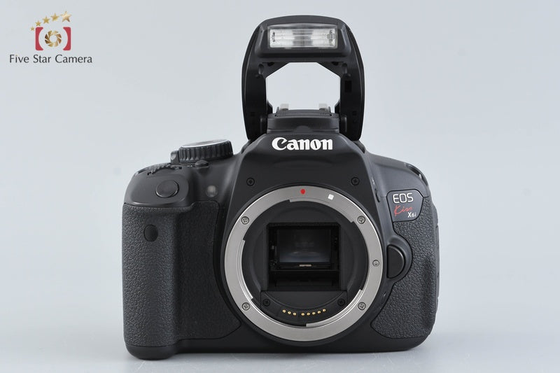 "Count 4,949" Canon EOS Kiss X6i / Rebel T4i / 650D 18.0 MP 18-55 55-250 w/ Box