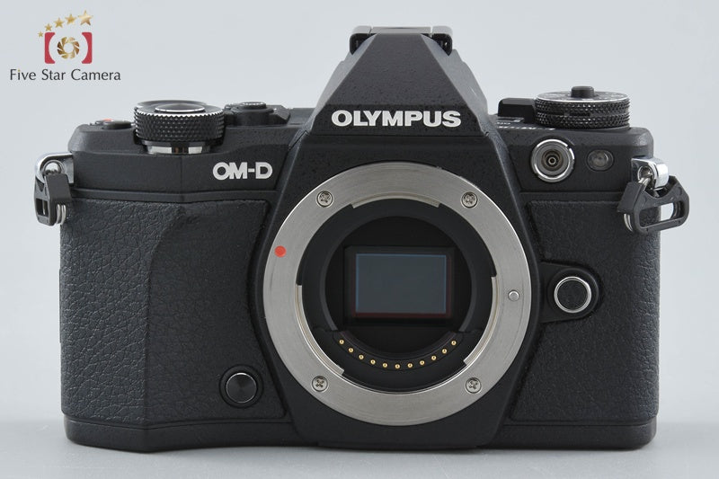 "Count 1,297" Olympus OM-D E-M5 Mark II Black 16.1 MP Digital Mirrorless Camera