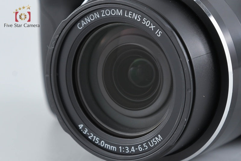 Canon PowerShot SX50 HS Black 12.1 MP Digital Camera w/ Box