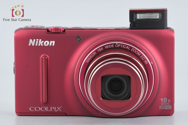 Nikon COOLPIX S9400 Velvet Red 18.1 MP Digital Camera