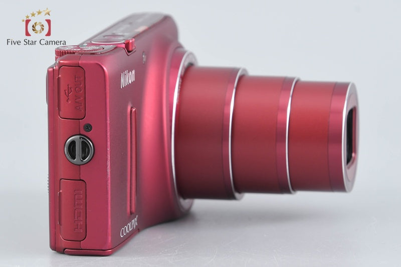 Nikon COOLPIX S9400 Velvet Red 18.1 MP Digital Camera