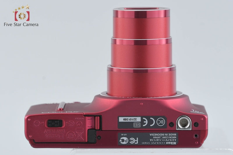 Nikon COOLPIX S9400 Velvet Red 18.1 MP Digital Camera