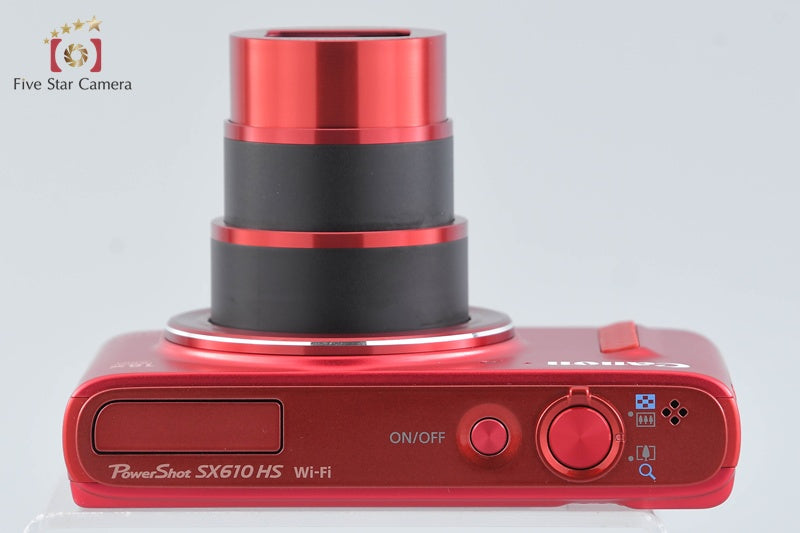 Canon PowerShot SX610 HS Red 20.2 MP Digital Camera w/ Box