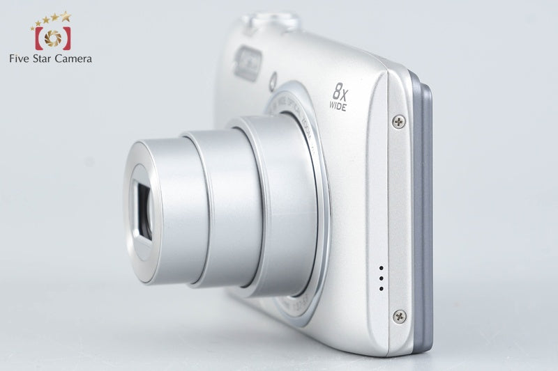 Nikon COOLPIX S3600 Crystal Silver 20.0 MP Digital Camera w/ Box