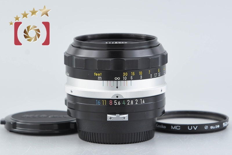 Nikon NIKKOR-S.C Auto 50mm f/1.4 Non Ai Lens