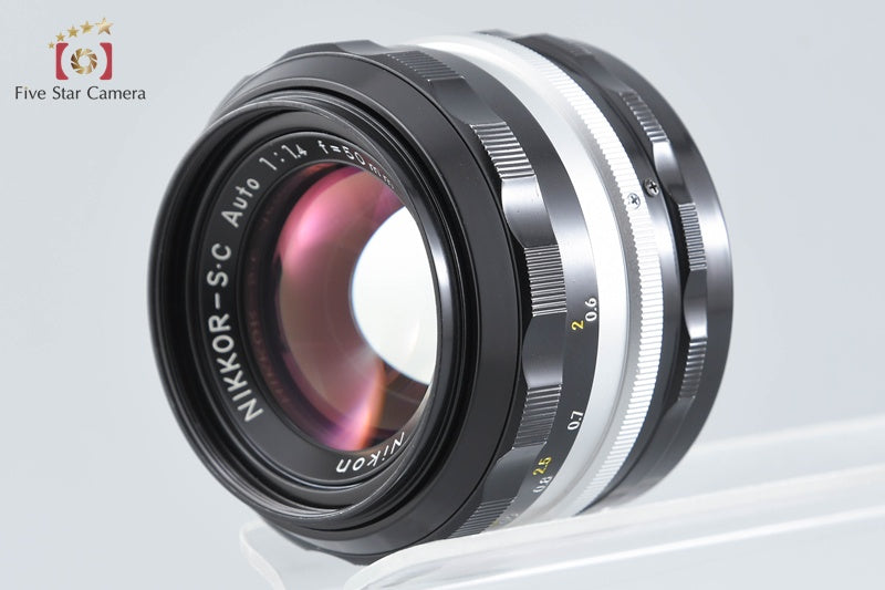 Nikon NIKKOR-S.C Auto 50mm f/1.4 Non Ai Lens