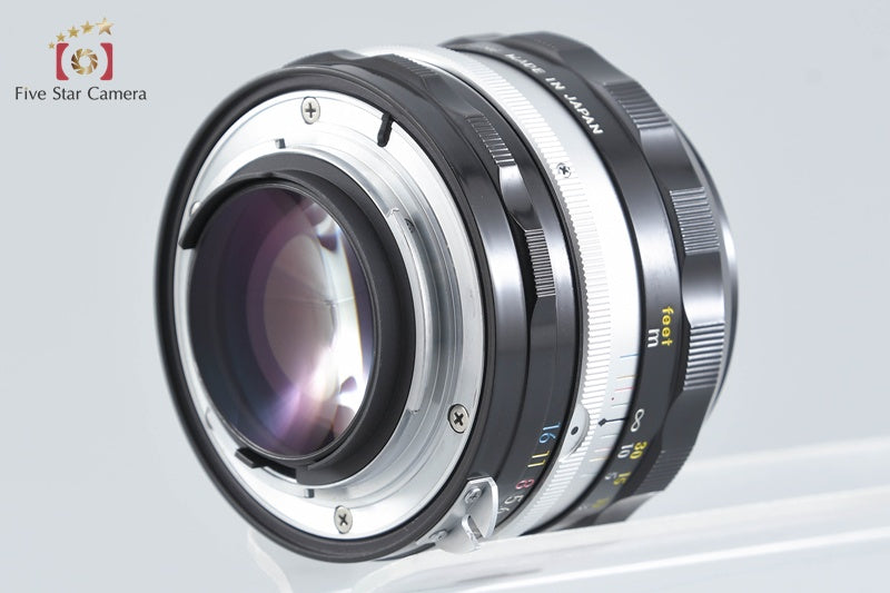 Nikon NIKKOR-S.C Auto 50mm f/1.4 Non Ai Lens