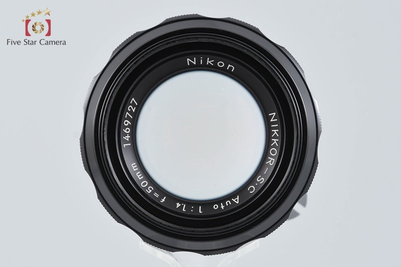 Nikon NIKKOR-S.C Auto 50mm f/1.4 Non Ai Lens