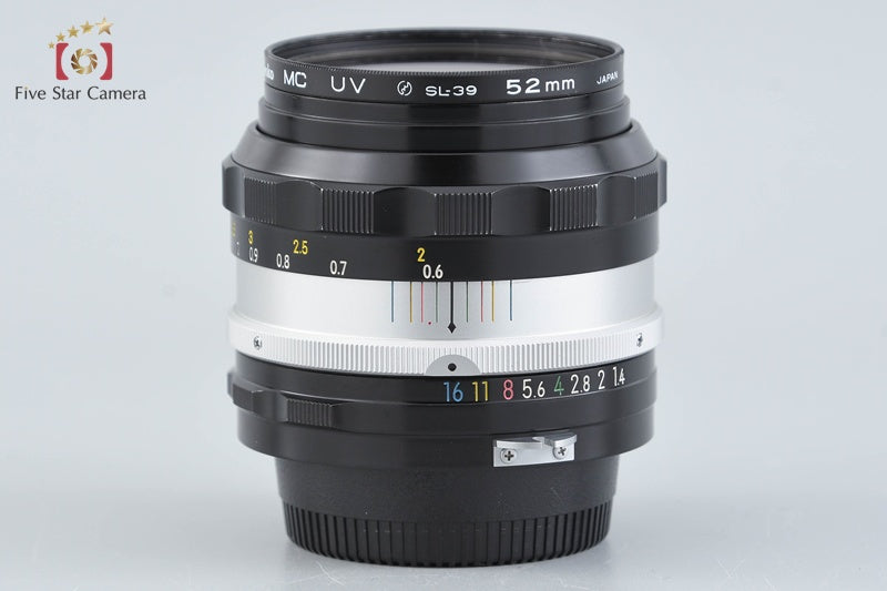 Nikon NIKKOR-S.C Auto 50mm f/1.4 Non Ai Lens