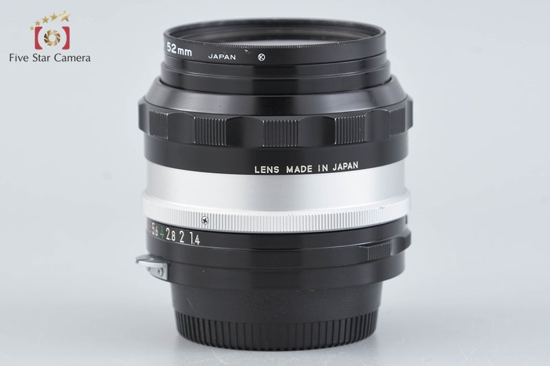 Nikon NIKKOR-S.C Auto 50mm f/1.4 Non Ai Lens