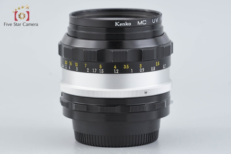Nikon NIKKOR-S.C Auto 50mm f/1.4 Non Ai Lens