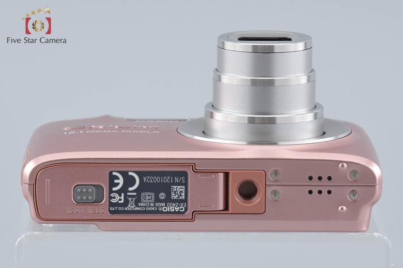 Casio EXILIM EX-Z400 Pink 12.1 MP Digital Camera