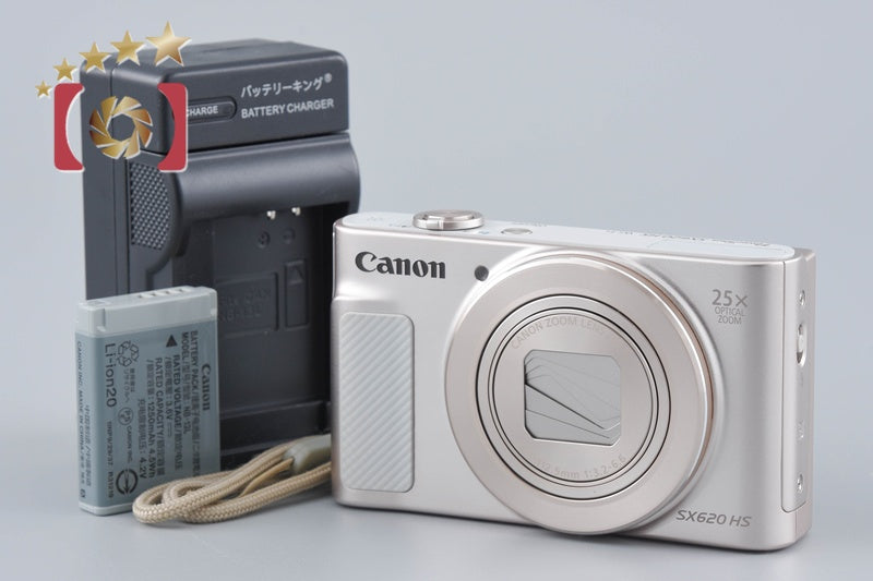 Canon PowerShot SX620 HS White 20.2 MP Digital Camera