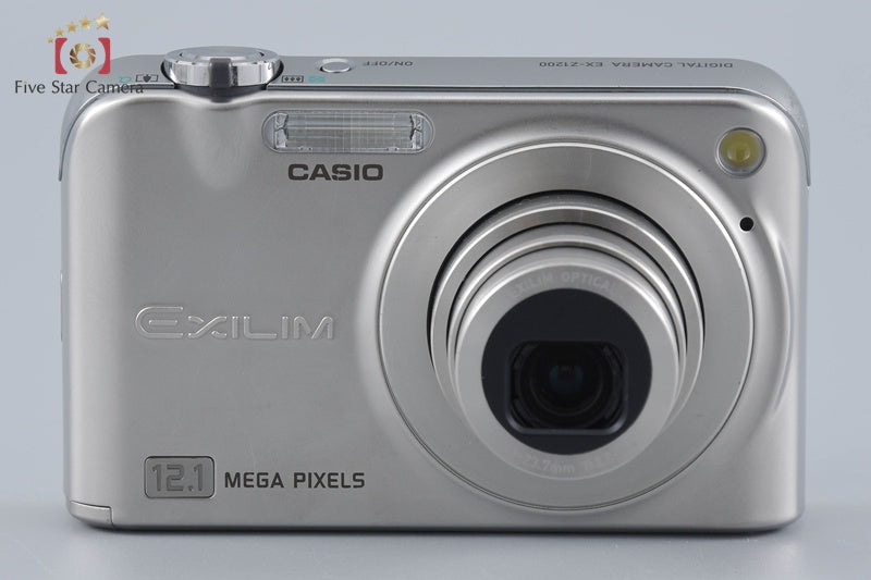 Casio EXILIM ZOOM EX-Z1200 Silver 12.1 MP Digital Camera