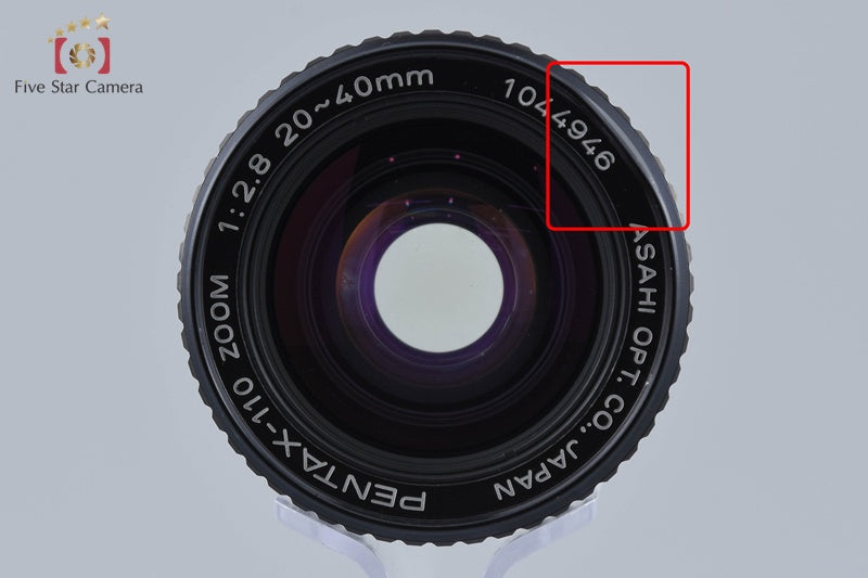 Pentax 110 ZOOM 20-40mm f/2.8