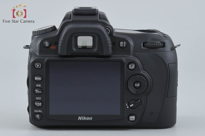 "Shutter count 1,751" Nikon D90 12.3 MP Digital SLR Camera Body w/ Box