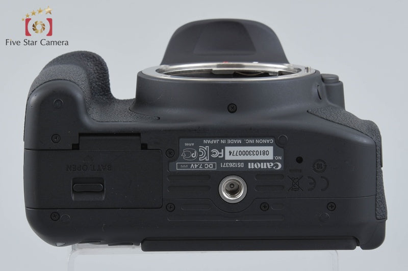 "Count 3,841" Canon EOS Kiss X6i / Rebel T4i / 650D 18.0 MP DSLR Camera Body