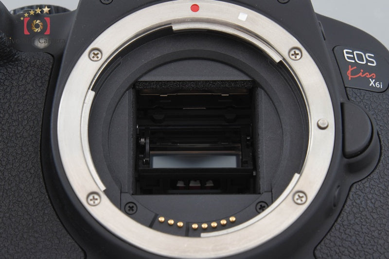 "Count 3,841" Canon EOS Kiss X6i / Rebel T4i / 650D 18.0 MP DSLR Camera Body