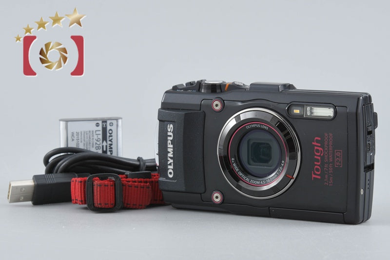 Olympus STYLUS TG-4 Tough Black 16.0 MP Digital Camera