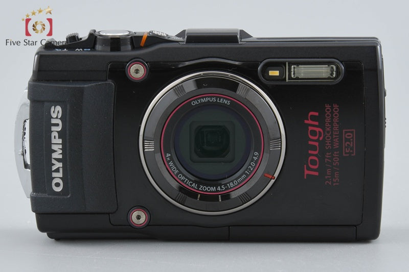 Olympus STYLUS TG-4 Tough Black 16.0 MP Digital Camera