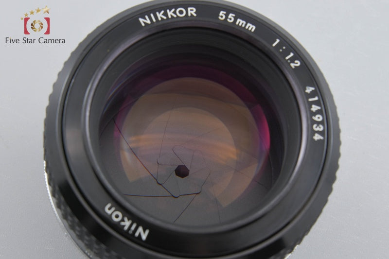 Nikon Ai NIKKOR 55mm f/1.2
