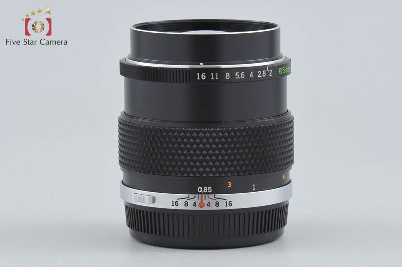 Olympus F.ZUIKO AUTO-T 85mm f/2