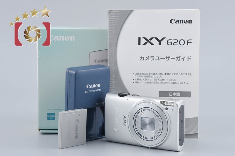 Canon IXY 620F Silver 12.1 MP Digital Camera w/ Box