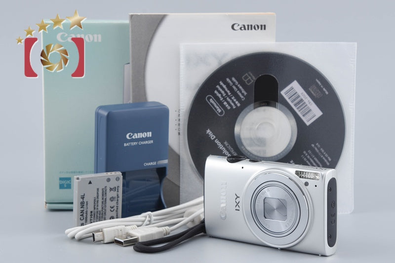 Canon IXY 610F Silver 12.1 MP Digital Camera w/ Box
