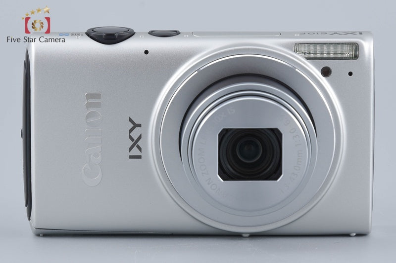 Canon IXY 610F Silver 12.1 MP Digital Camera w/ Box