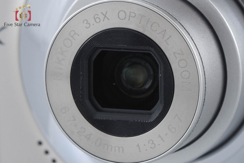 Nikon COOLPIX L21 Silver 8.0 MP Digital Camera