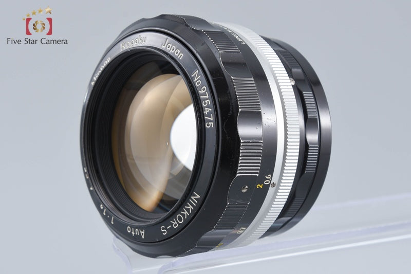 Nikon NIKKOR-S Auto 55mm f/1.2 Non Ai Lens